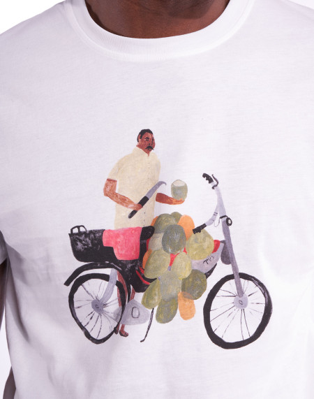 Coconut Bike tee shirt