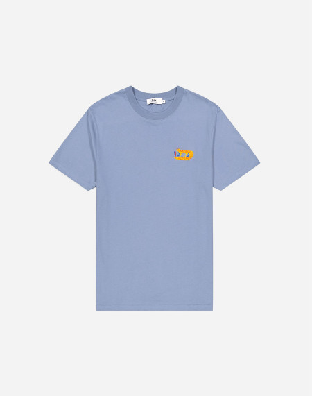T-shirt Foxy bleu azur