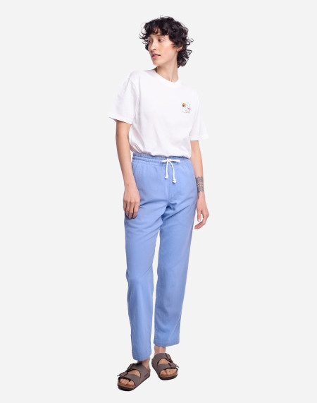 Azure blue Hatha trousers