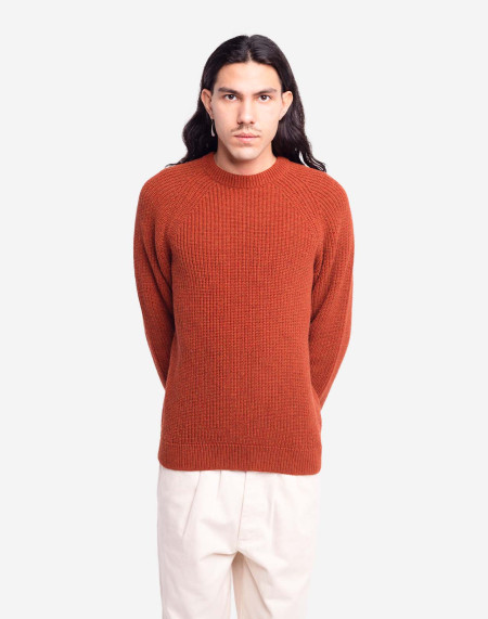 Brick red Equinoxe jumper