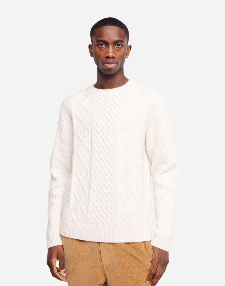 Ecru Waddel jumper