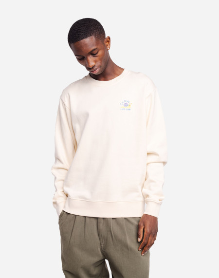 Ivory Slow Life sweatshirt