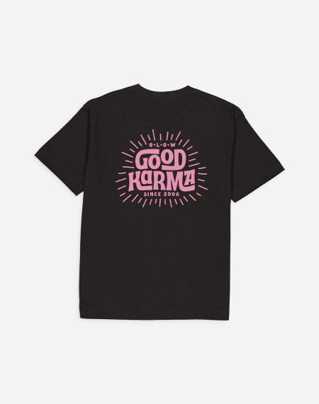 T-shirt Good Karma noir...