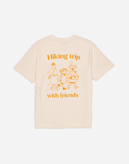 T-shirt Hiking Trip ivoire...