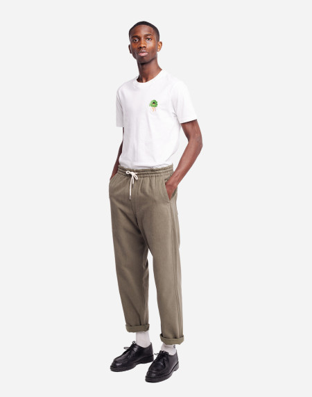 Khaki Hatha trousers