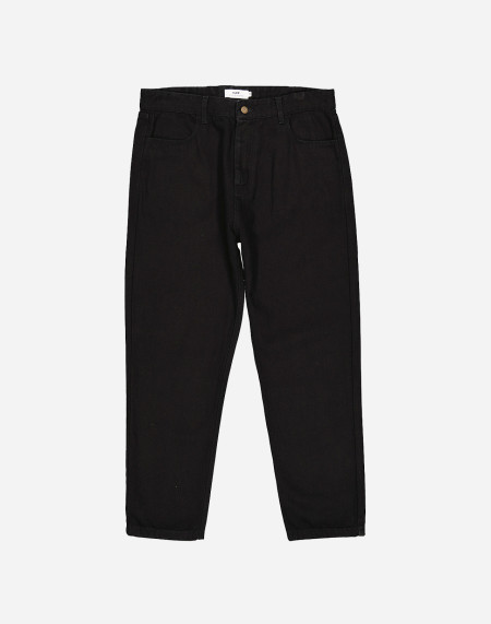 Black denim Jacquot trousers