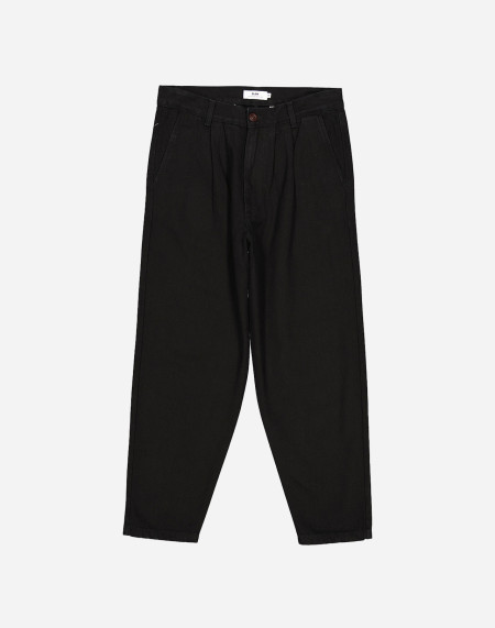 Black denim Swing trousers