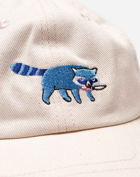 Ecru Racoon cap