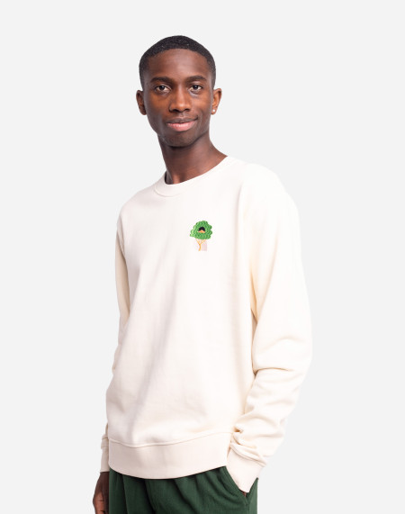 Ecru Green Head sweatshirt