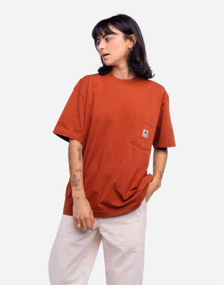 Oversized rust Canopée t-shirt