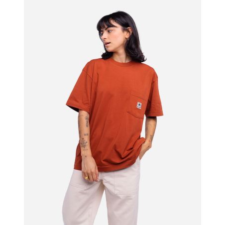 Oversized rust Canopée t-shirt