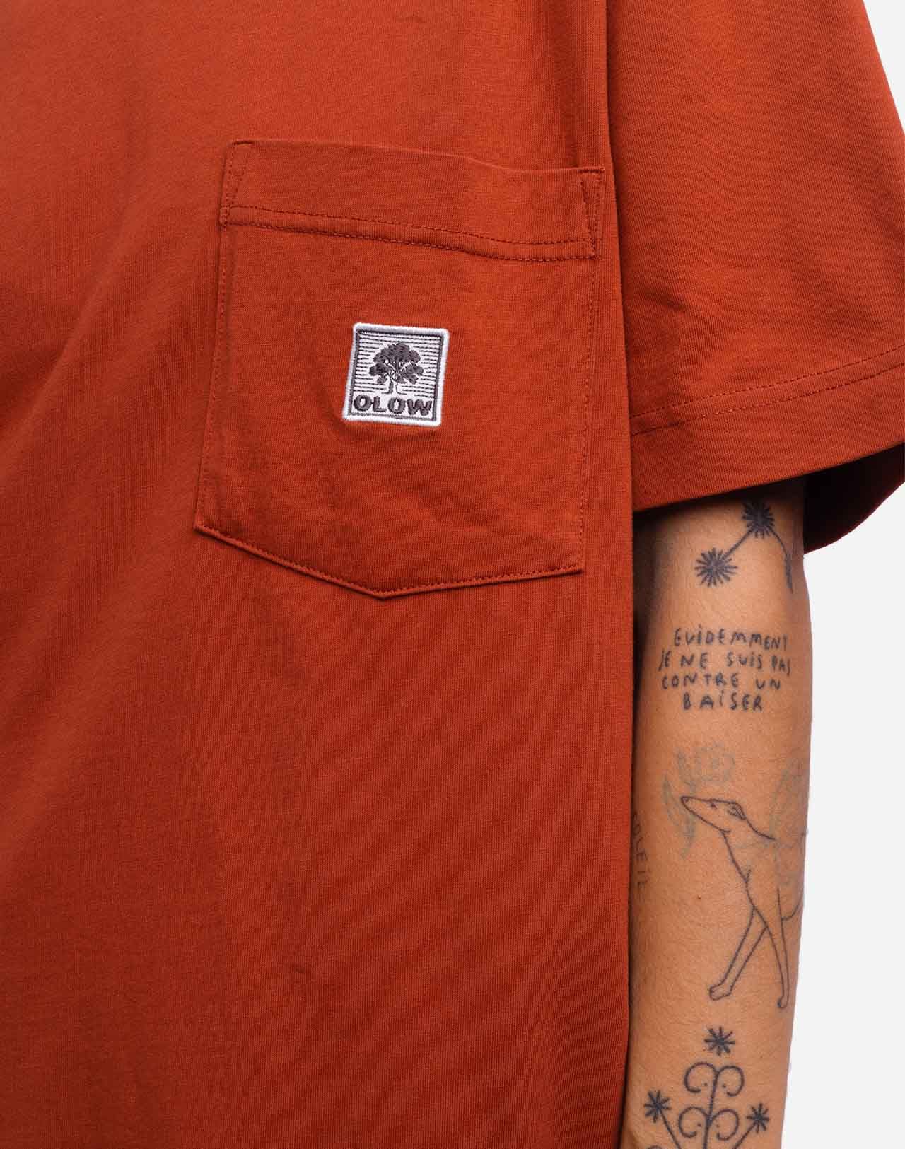 Oversized rust Canopée t-shirt