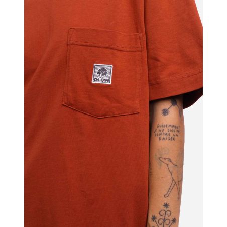 Oversized rust Canopée t-shirt