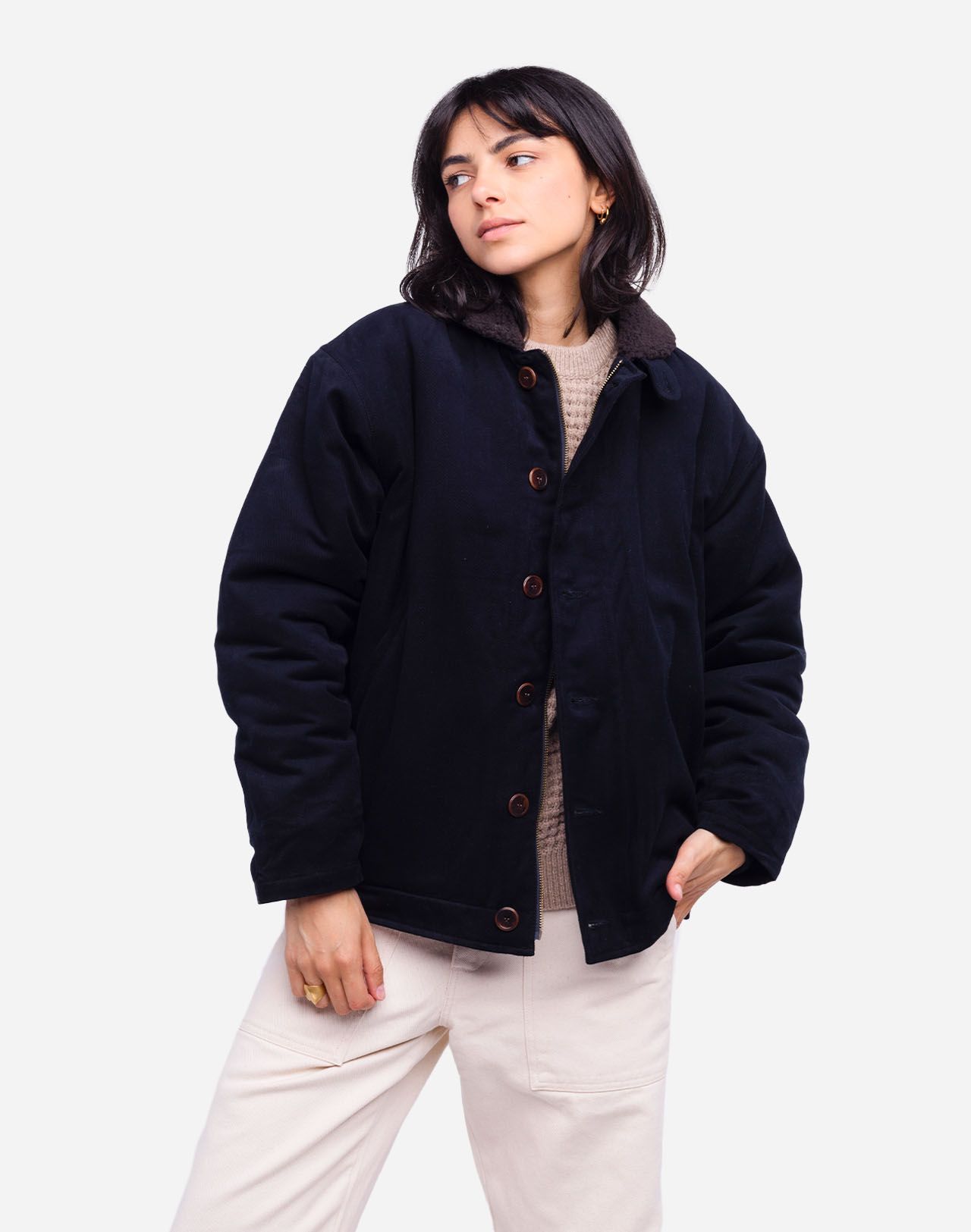 Manteau Mermoz marine