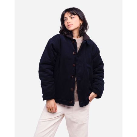 Manteau Mermoz marine