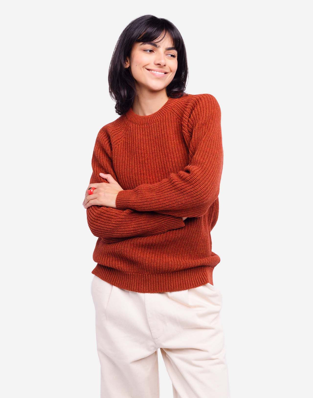 Brick red Equinoxe jumper