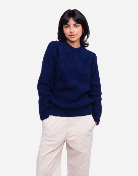 Indigo blue Equinoxe jumper