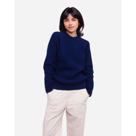 Indigo blue Equinoxe jumper