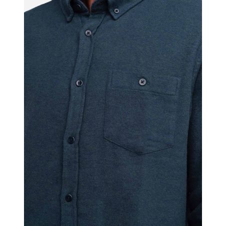 Chemise Classico Strato vert-canard