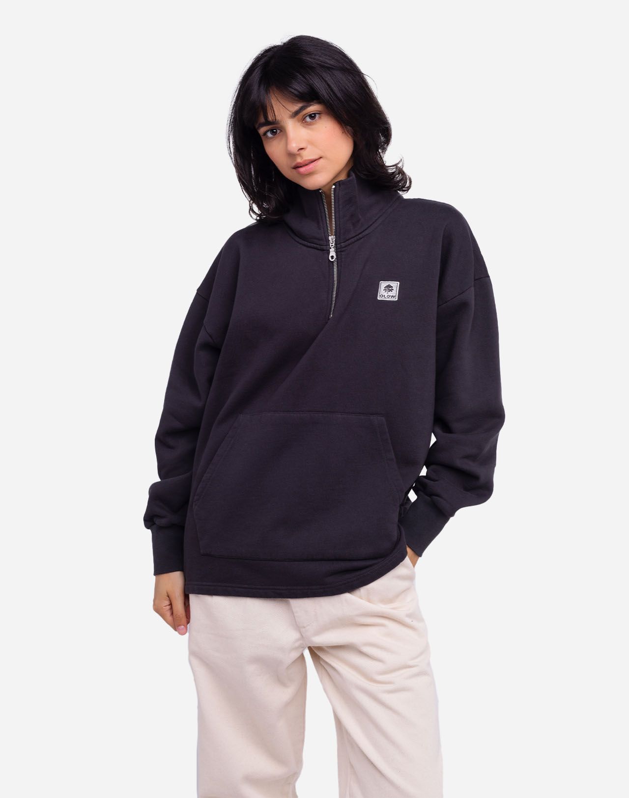 Carbon black Bernex sweatshirt