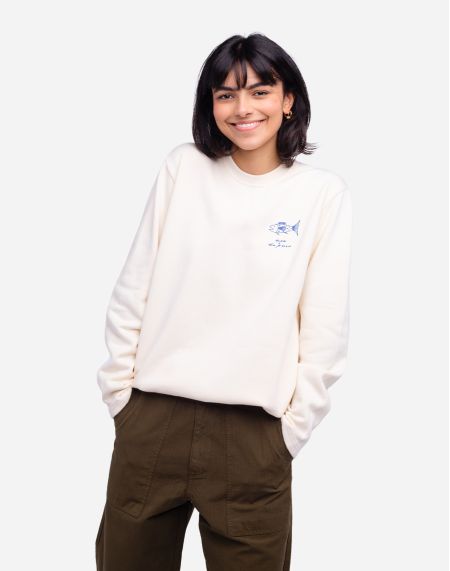 Ivory Estanque sweatshirt