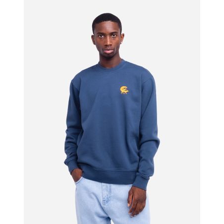 Indigo blue Father sweatshirt