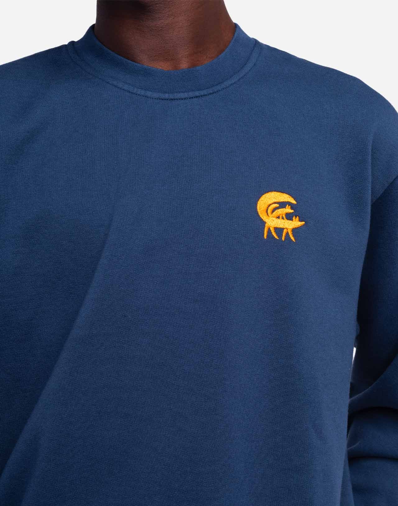 Indigo blue Father sweatshirt