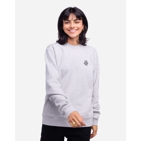 Flecked grey Mon Cœur sweatshirt