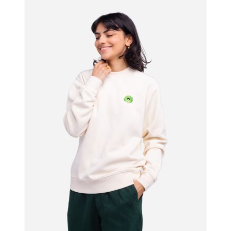 Ecru Green Head sweatshirt