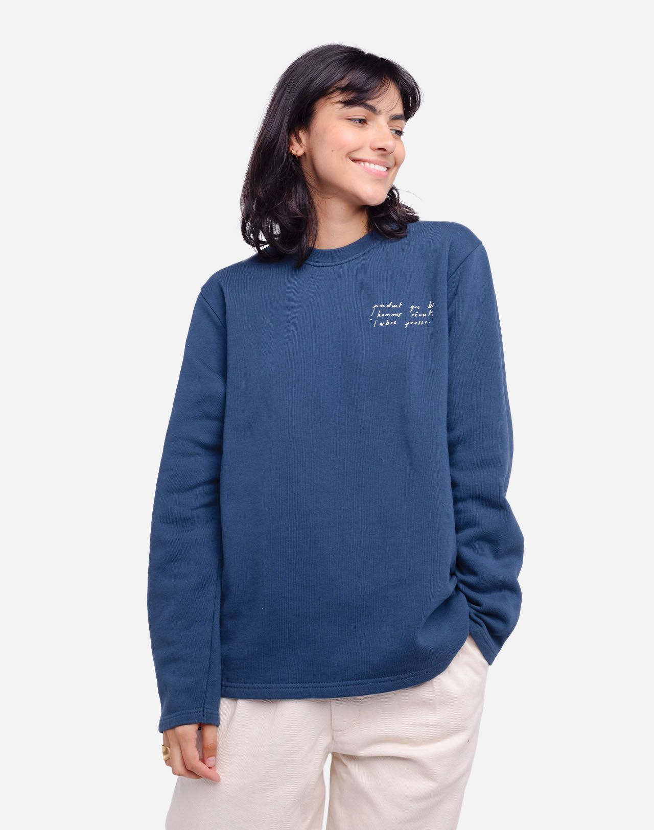 Indigo blue Rêve sweatshirt