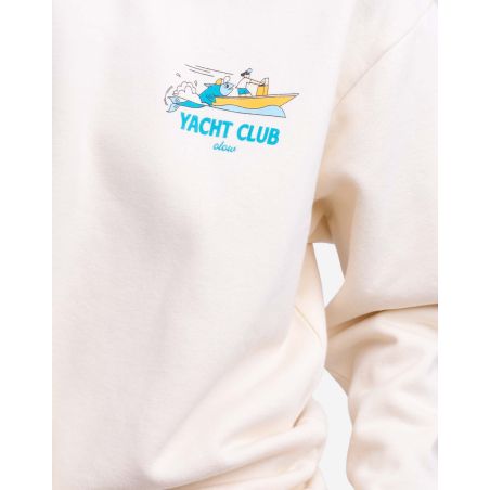 Ivory Yacht club sweatshirt