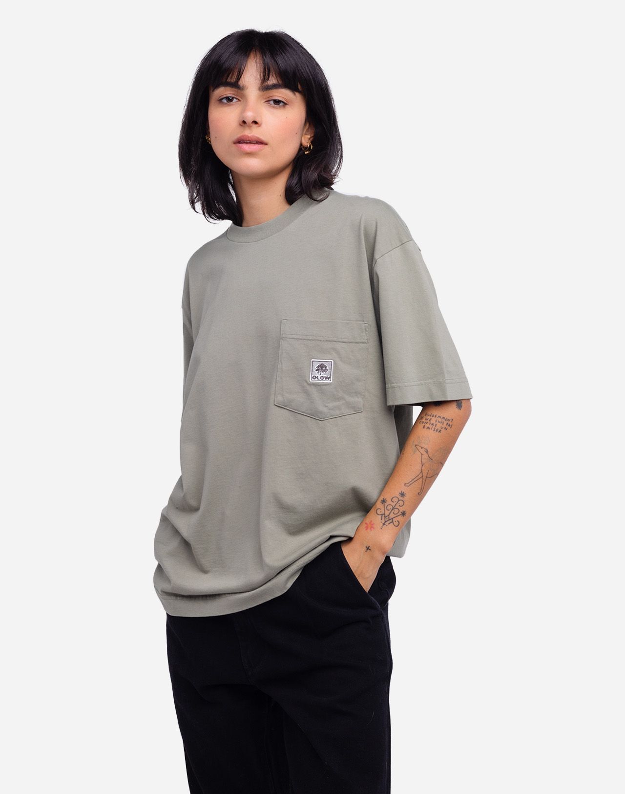 Oversized clay Canopée t-shirt