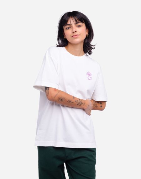 Oversized ecru Hats-club t-shirt