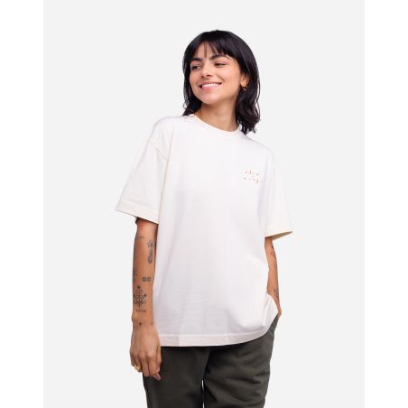 Oversized ivory Hiden t-shirt