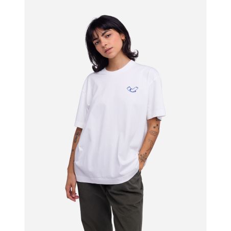 Oversized ecru Passarinho t-shirt