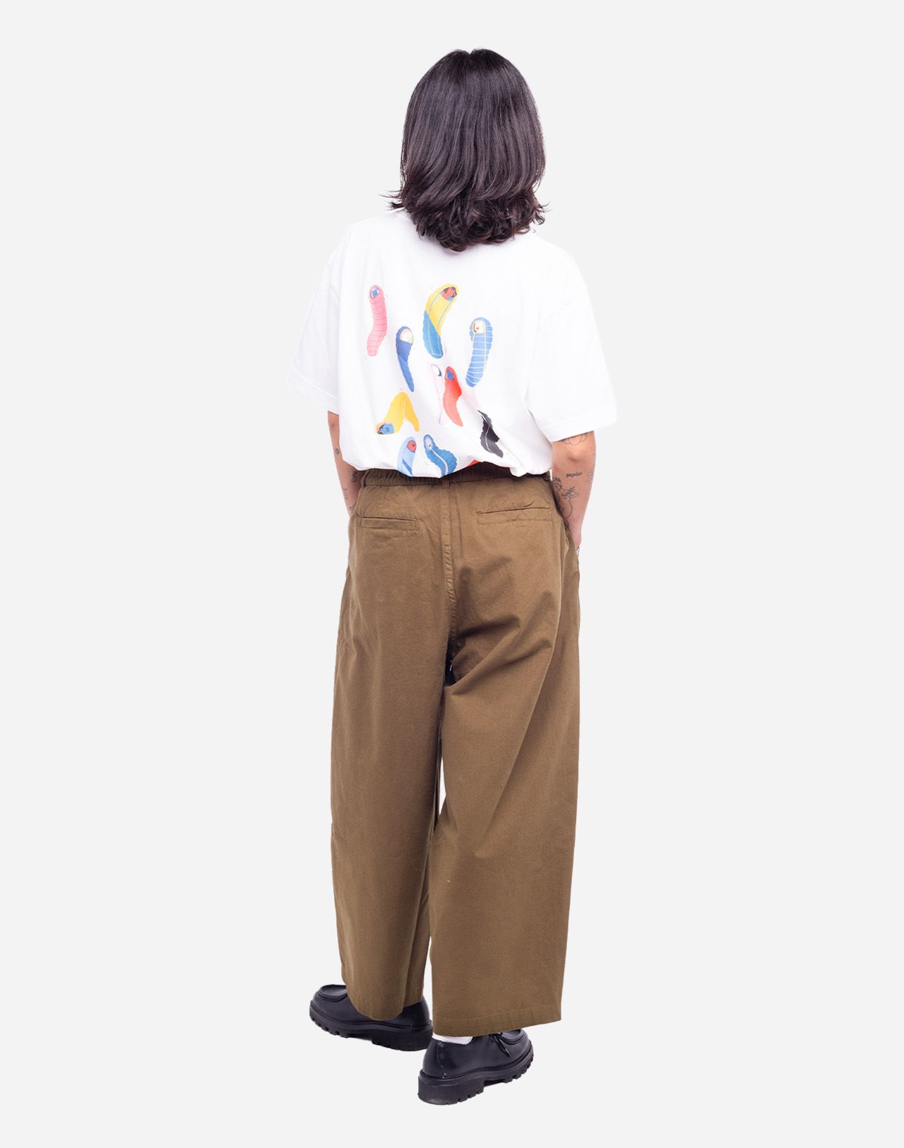 Khaki Cargeot trousers