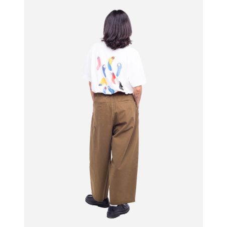 Khaki Cargeot trousers