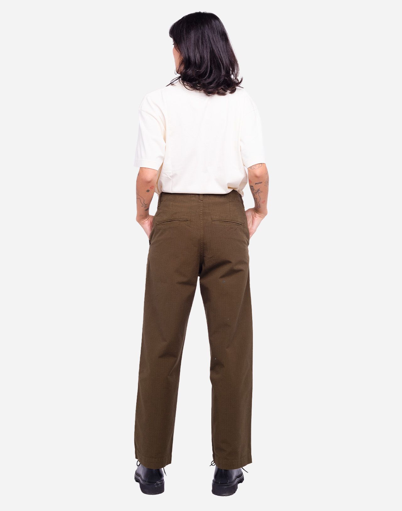 Khaki Gamal trousers