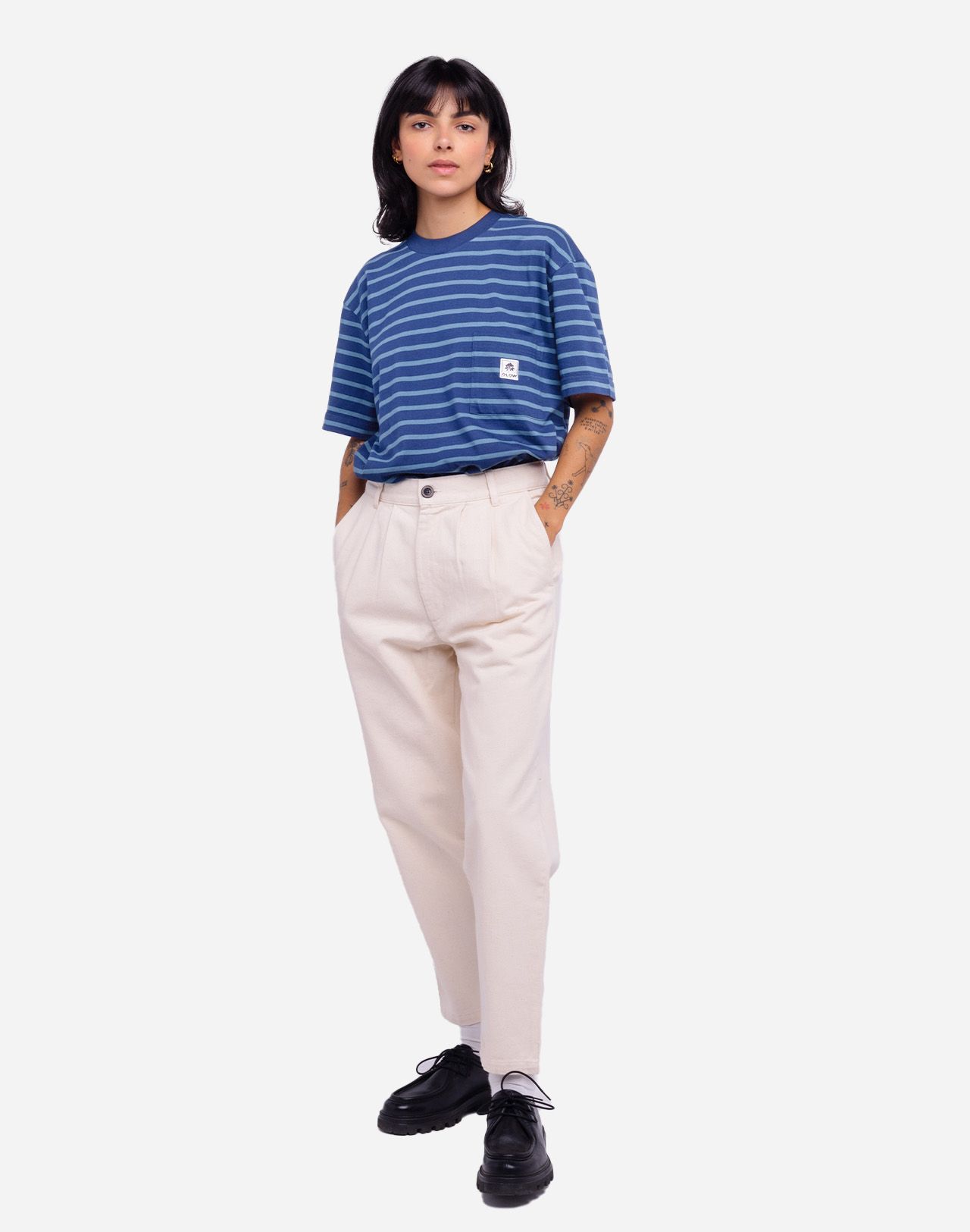 Ecru Swing trousers