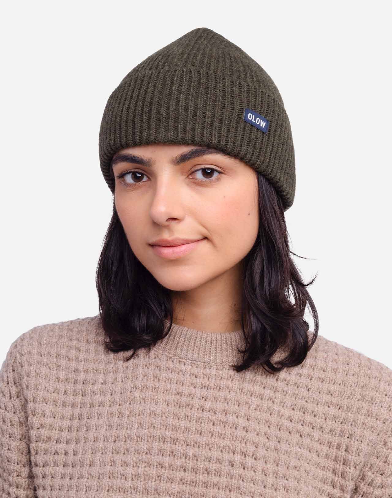 Khaki Odyssée beanie