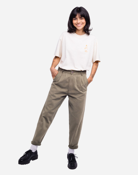 Khaki Swing trousers