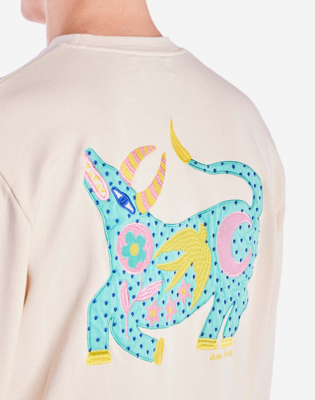 Ivory Zebu Glory sweatshirt