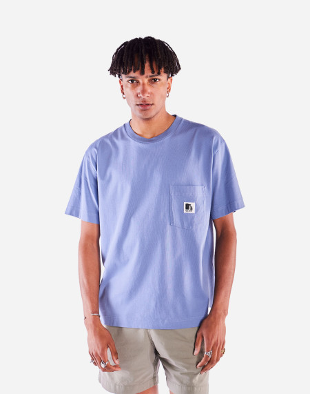 Loose azure blue Japo t-shirt