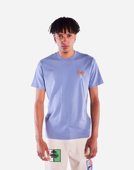 Azure blue Pejibaye t-shirt