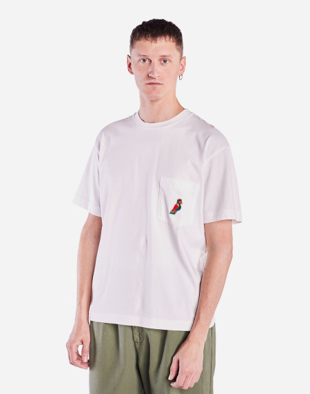 Loose ecru Quetzal t-shirt