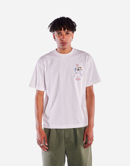 Loose ecru Trelissick t-shirt