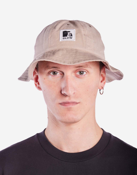 Beige Cofan bucket hat