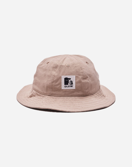 Beige Cofan bucket hat