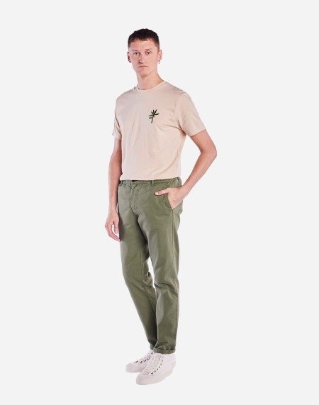 Olive green Chino trousers