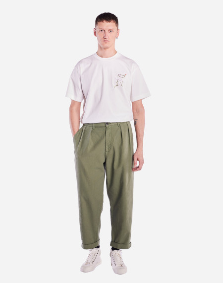 Olive green Sembo trousers